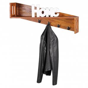 woodenmood Brown Solid Wood Wall Shelf-picture-17