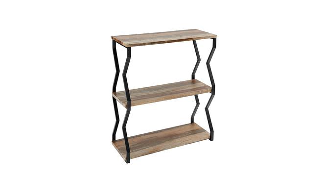 Neva Rectangular Wall Rack (Brown) by Urban Ladder - Front View Design 1 - 757664