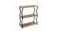 Neva Rectangular Wall Rack (Brown) by Urban Ladder - Front View Design 1 - 757664