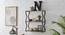 Neva Rectangular Wall Rack (Brown) by Urban Ladder - Design 1 Side View - 757685
