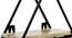 Iris Triangle Wall Rack (Brown) by Urban Ladder - Ground View Design 1 - 757698