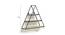 Iris Triangle Wall Rack (Brown) by Urban Ladder - Design 1 Dimension - 757724