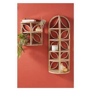 woodenmood Brown Solid Wood Wall Shelf-picture-34
