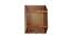 Kagan Rectangular Wall Rack (Brown) by Urban Ladder - Front View Design 1 - 757762