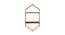 Minnie Rectangular Wall Rack (Gold) by Urban Ladder - Design 1 Side View - 757777