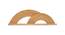 Cobi Rectangular Wall Rack (Brown) by Urban Ladder - Design 1 Side View - 757785