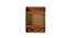 Kagan Rectangular Wall Rack (Brown) by Urban Ladder - Design 1 Side View - 757786