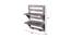Scarlet Rectangular Wall Rack (Grey) by Urban Ladder - Design 1 Dimension - 757842