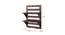 Scout Rectangular Wall Rack (Brown) by Urban Ladder - Design 1 Dimension - 757843