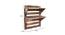Stella Rectangular Wall Rack (Brown) by Urban Ladder - Design 1 Dimension - 757845