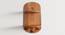 Juniper Rectangular Wall Rack (Brown) by Urban Ladder - Design 1 Side View - 757868