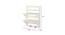 Sia Rectangular Wall Rack (White) by Urban Ladder - Design 1 Dimension - 757902