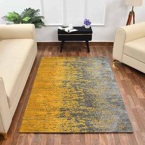 Presto Design Multicolor Abstract Machine Made Polyester 4 X 6 Feet Carpet