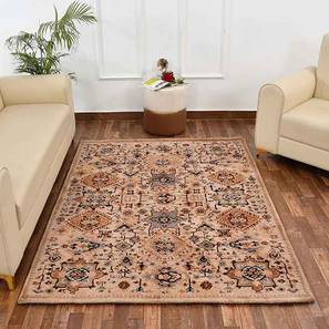 Carpet Collections Design Multicolor Traditional Machine Made Polyester 2 X 5 Feet Carpet