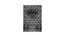 Black and Grey Geometric Polyester Carpet (3X5 Feet) (Multicolor, 3 x 5 Feet Carpet Size) by Urban Ladder - Front View Design 1 - 758961