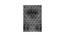 Black and Grey Geometric Polyester Carpet (5X7 Feet) (Multicolor, 5 x 7 Feet Carpet Size) by Urban Ladder - Front View Design 1 - 758965