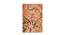 Peach and Green Floral Polyester Carpet (22X55 inches) (Multicolor, 2 x 5 Feet Carpet Size) by Urban Ladder - Front View Design 1 - 758969