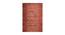 Red and Beige Motif Polyester Carpet (22X55 inches) (Multicolor, 2 x 5 Feet Carpet Size) by Urban Ladder - Front View Design 1 - 758979