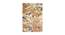 Beige and Grey Abstract Polyester Carpet (3X5 Feet) (Multicolor, 3 x 5 Feet Carpet Size) by Urban Ladder - Front View Design 1 - 758991