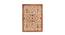 Orange and Beige Traditional Polyester Carpet (4X6 Feet) (Multicolor, 4 x 6 Feet Carpet Size) by Urban Ladder - Front View Design 1 - 759076