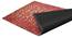 Red and Beige Motif Polyester Carpet (22X55 inches) (Multicolor, 2 x 5 Feet Carpet Size) by Urban Ladder - Design 1 Side View - 759111