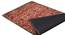 Red and Gold Traditional Polyester Carpet (6X9 Feet) (Multicolor, 6 x 9 Feet Carpet Size) by Urban Ladder - Design 1 Side View - 759150