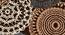 Brown and Beige Geometric Polyester Carpet (5X7 Feet) (Multicolor, 5 x 7 Feet Carpet Size) by Urban Ladder - Design 1 Side View - 759163