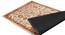 Orange and Beige Traditional Polyester Carpet (4X6 Feet) (Multicolor, 4 x 6 Feet Carpet Size) by Urban Ladder - Design 1 Side View - 759201