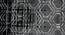 Black and Grey Geometric Polyester Carpet (5X7 Feet) (Multicolor, 5 x 7 Feet Carpet Size) by Urban Ladder - Ground View Design 1 - 759237
