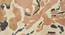 Beige and Grey Abstract Polyester Carpet (3X5 Feet) (Multicolor, 3 x 5 Feet Carpet Size) by Urban Ladder - Ground View Design 1 - 759275