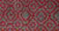 Red and Grey Abstract Polyester Carpet (3X5 Feet) (Multicolor, 3 x 5 Feet Carpet Size) by Urban Ladder - Ground View Design 1 - 759318