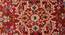 Red and Gold Traditional Polyester Carpet (6X9 Feet) (Multicolor, 6 x 9 Feet Carpet Size) by Urban Ladder - Ground View Design 1 - 759350