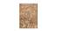Gold and Grey Floral Polyester Carpet (22X55 inches) (Multicolor, 2 x 5 Feet Carpet Size) by Urban Ladder - Front View Design 1 - 759408