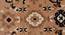 Blue and Beige Traditional Polyester Carpet (6X9   Feet) (Multicolor, 6 x 9 Feet Carpet Size) by Urban Ladder - Ground View Design 1 - 759411