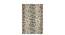 Black and Cream Abstract Polyester Carpet (22X55 inches) (Multicolor, 2 x 5 Feet Carpet Size) by Urban Ladder - Front View Design 1 - 759448