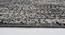 Black and Grey Abstract Polyester Carpet   (5X7 Feet) (Multicolor, 5 x 7 Feet Carpet Size) by Urban Ladder - Rear View Design 1 - 759462