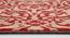 Red and Beige Motif Polyester Carpet (22X55 inches) (Multicolor, 2 x 5 Feet Carpet Size) by Urban Ladder - Rear View Design 1 - 759469