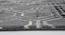 Black and Grey Geometric Polyester Carpet (5X7 Feet) (Multicolor, 5 x 7 Feet Carpet Size) by Urban Ladder - Rear View Design 1 - 759470