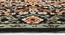 Black and Gold Traditional Polyester Carpet (22X55 inches) (Multicolor, 2 x 5 Feet Carpet Size) by Urban Ladder - Rear View Design 1 - 759576