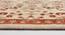 Orange and Beige Traditional Polyester Carpet (4X6 Feet) (Multicolor, 4 x 6 Feet Carpet Size) by Urban Ladder - Rear View Design 1 - 759600