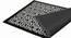 Black and White Geometric Polyester Carpet (4X6 Feet) (Multicolor, 4 x 6 Feet Carpet Size) by Urban Ladder - Design 1 Side View - 759628