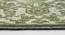 Green and White Traditional Polyester Carpet (3X5 Feet) (Multicolor, 3 x 5 Feet Carpet Size) by Urban Ladder - Rear View Design 1 - 759631