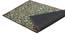 Green and Gold Traditional Polyester Carpet (4X6 Feet) (Multicolor, 4 x 6 Feet Carpet Size) by Urban Ladder - Design 1 Side View - 759664