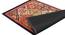 Blue and Red Traditional Polyester Carpet (5X7 Feet) (Multicolor, 5 x 7 Feet Carpet Size) by Urban Ladder - Design 1 Side View - 759695