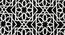 Black and White Geometric Polyester Carpet (4X6 Feet) (Multicolor, 4 x 6 Feet Carpet Size) by Urban Ladder - Ground View Design 1 - 759714