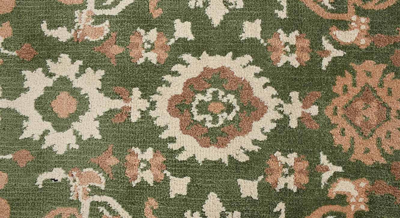 Multicolor Traditional Machine Made Polyester 3 X 5 Feet Carpet Urban