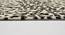Black and Cream Abstract Polyester Carpet (22X55 inches) (Multicolor, 2 x 5 Feet Carpet Size) by Urban Ladder - Rear View Design 1 - 759782
