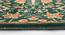Green and Gold Traditional Polyester Carpet (4X6 Feet) (Multicolor, 4 x 6 Feet Carpet Size) by Urban Ladder - Rear View Design 1 - 759794