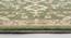 Green and Beige Traditional Polyester Carpet (4X6 Feet) (Multicolor, 4 x 6 Feet Carpet Size) by Urban Ladder - Rear View Design 1 - 759819