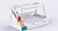 Pine Tree Bunk Bed with Storage (White) by Urban Ladder - Front View Design 1 - 760505